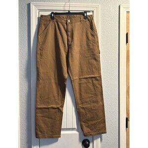 Vintage Lost Enterprises Cargo Pants Mens Size 33 Brown Wide Leg Y2K Workwear